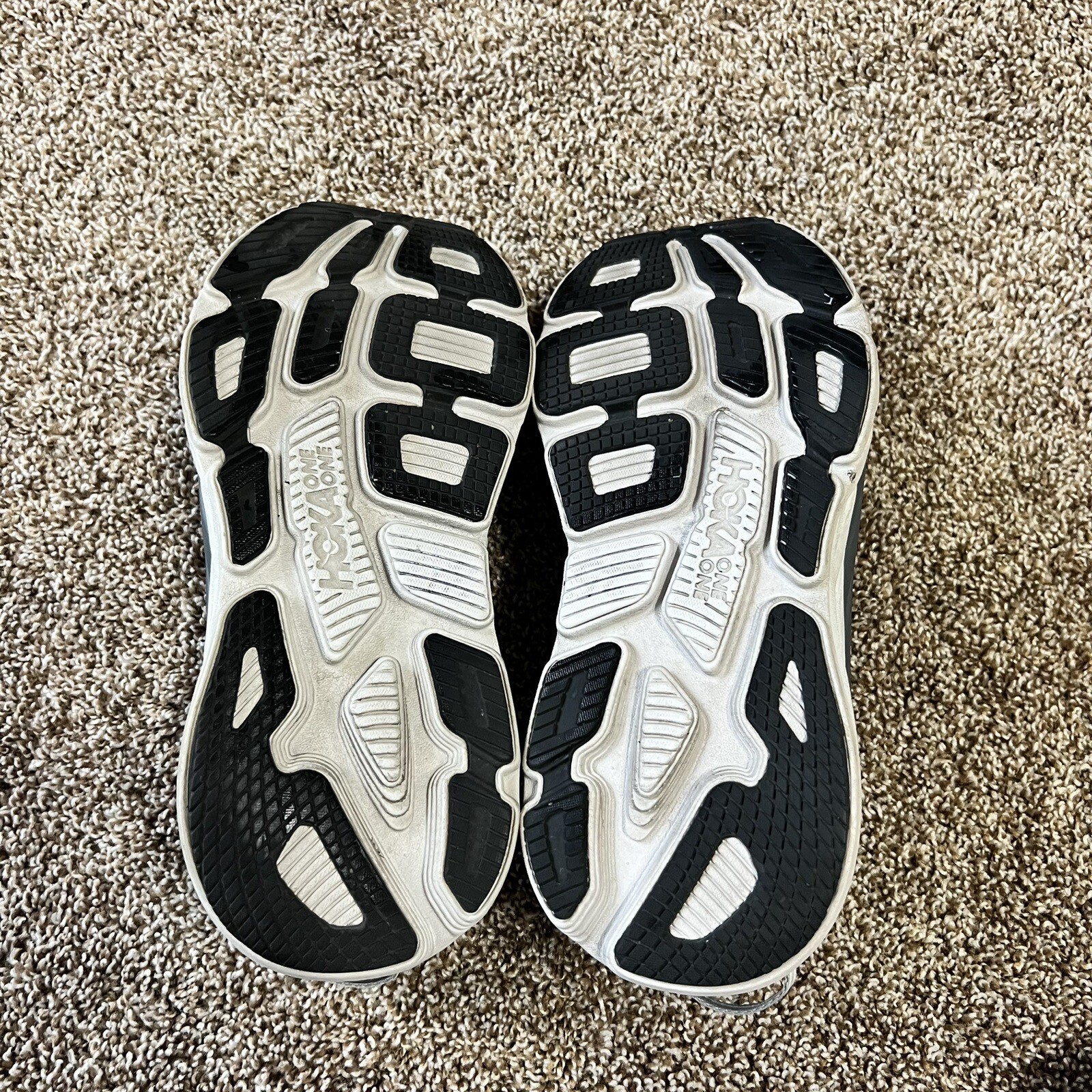 Hoka One One Men's Bondi 7 Athletic Shoes Size 10 4E X Wide Gray eBay