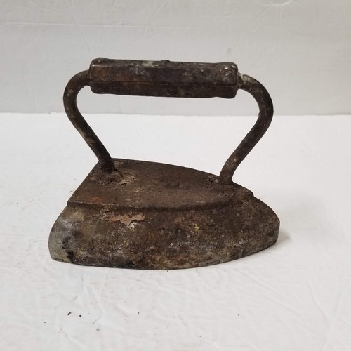 6 Pound WAPAK SAD Iron Antique Doorstop Metal Iron - Picture 5 of 8