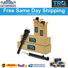 TRQ Front Rear Complete Strut Spring Assembly Shock Kit For 2007-2014 BMW X5 X6