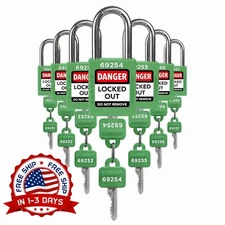 Candados de seguridad para kits de bloqueo y etiquetado de equipos eléctricos US