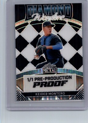 #ad #ad Keiser Montero Leaf Baseball 1 1 Pre Production Proof $2.50