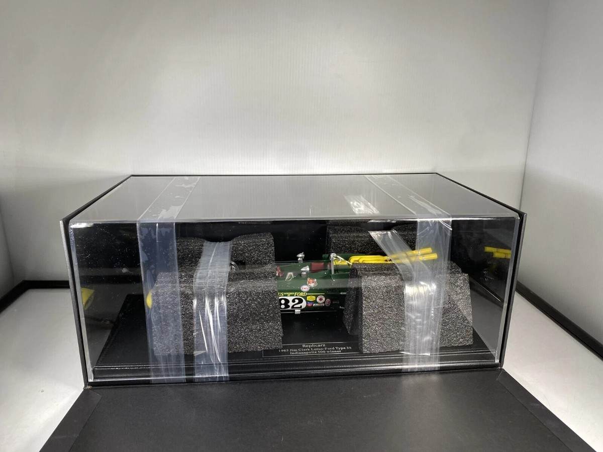 Modellino 1/12 Replicarz Jim Clark Lotus 38 Indy 500 Winner 1965 Con Vetrina - R12002