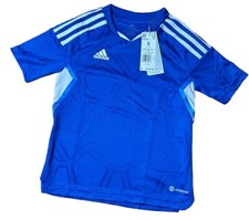 ADIDAS KIDS UNISEX CONDIVO 22 TEAM ROYAL BLUE JERSEY TOP SIZE SMALL NWT 50