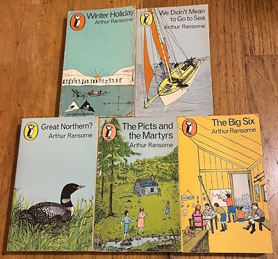 THE PICTS & THE MARTYRS : Big Six : Winter Holiday : Arthur Ransome vintage lot