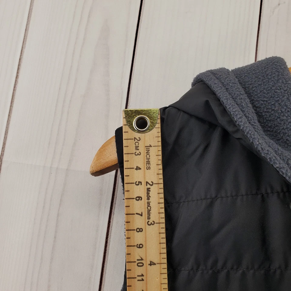 Chaleco Marsh Landing para Mujer Mediano Forrado de Vellón Cremallera Frontal Nylon Negro Bolsillos con Cremallera Foto 4 de 4