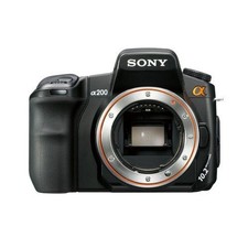 Sony  200 DSLR camera body used 1-year warranty clean condition