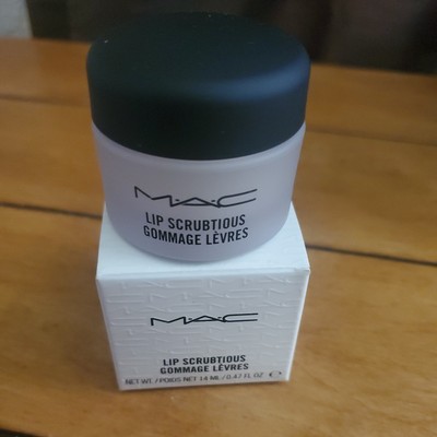 MAC Lip Scrubtious Sweet Vanilla Lip Scrub 14ml/0.47oz - New in Box Full Size