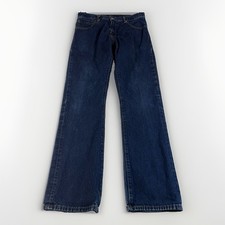 Levi s 517 Men s Bootcut Jeans Size 33x34 Vintage Style Cotton Denim Dark Wash