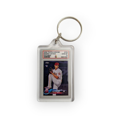 SHOHEI OHTANI 2018 Topps Pink Refractor RC #HMT32 Keychain - Mix N Match 2/$25