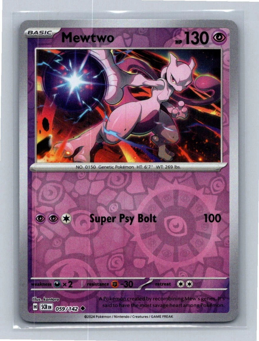 Mewtwo 059/142 Sv07: Stellar Crown for sale | eBay