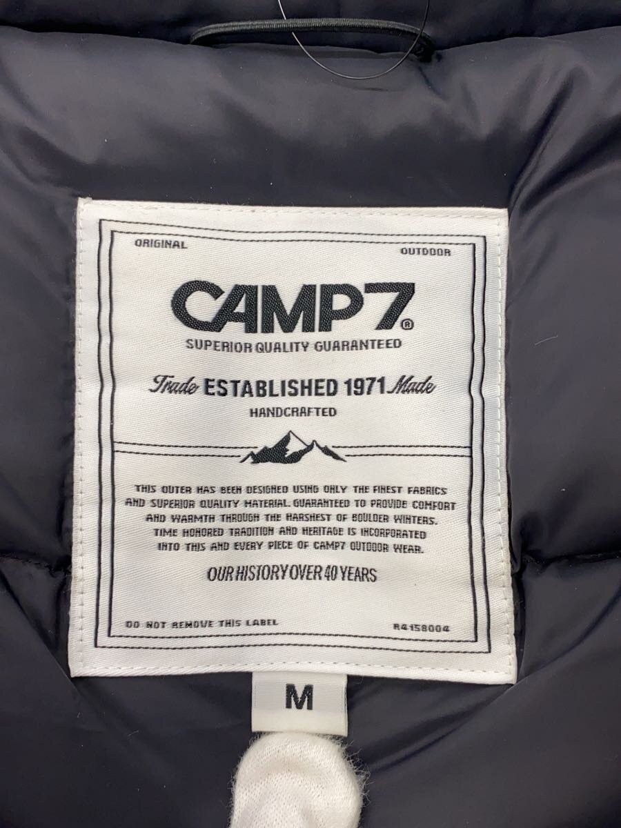 CAMP7 Down Jacket, Medium, Nylon, Black, Solid Co… - image 3