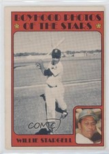 1972 Topps Boyhood Photos of the Stars Willie Stargell #343 HOF pb9
