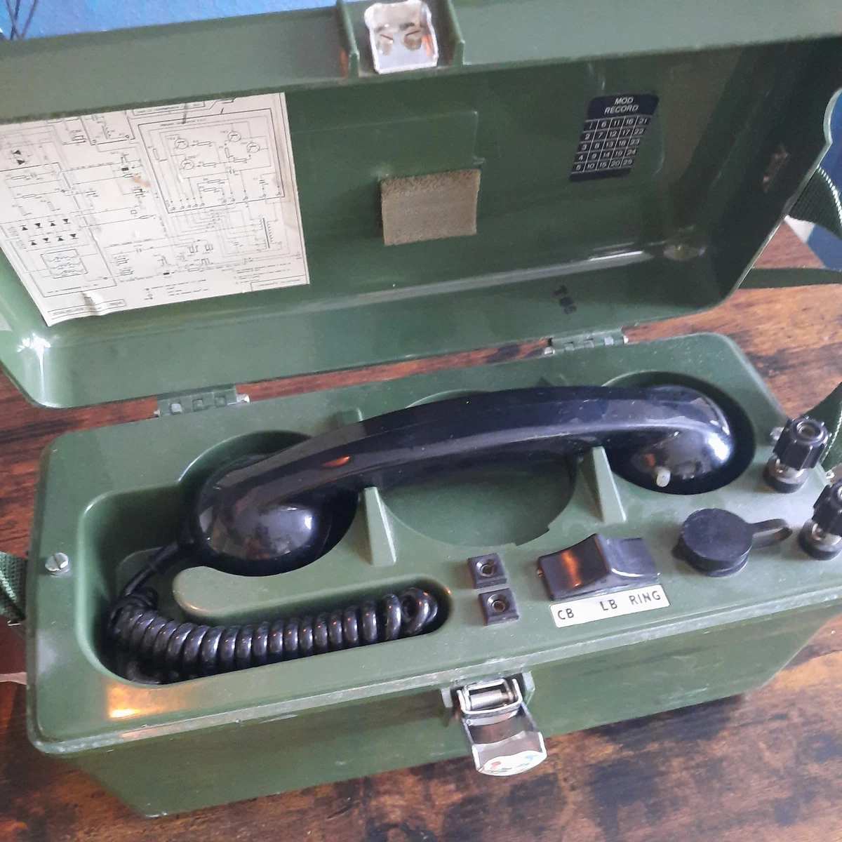 Field Telephone In other Military Surplus Collectibles for sale | eBay
