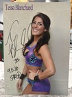 2016 STARDOM Tessa Blanchard Autographed Portrait NJPW WWE AEW TNA CMLL AAA — photo 1