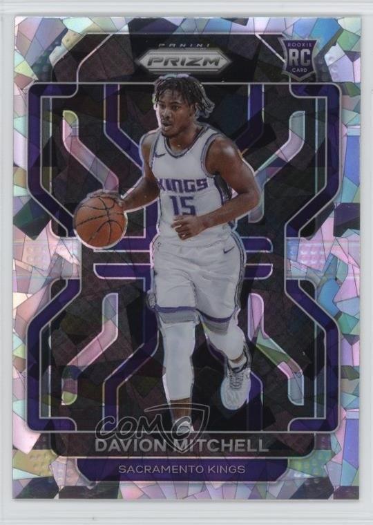 2021-22 Panini Prizm Ice Prizm Davion Mitchell #312 oh4