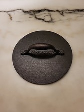 ANOLON Accessori Griglia in Ghisa Pressa 8" Stagionata - Rendi Facile Hamburger Rotti