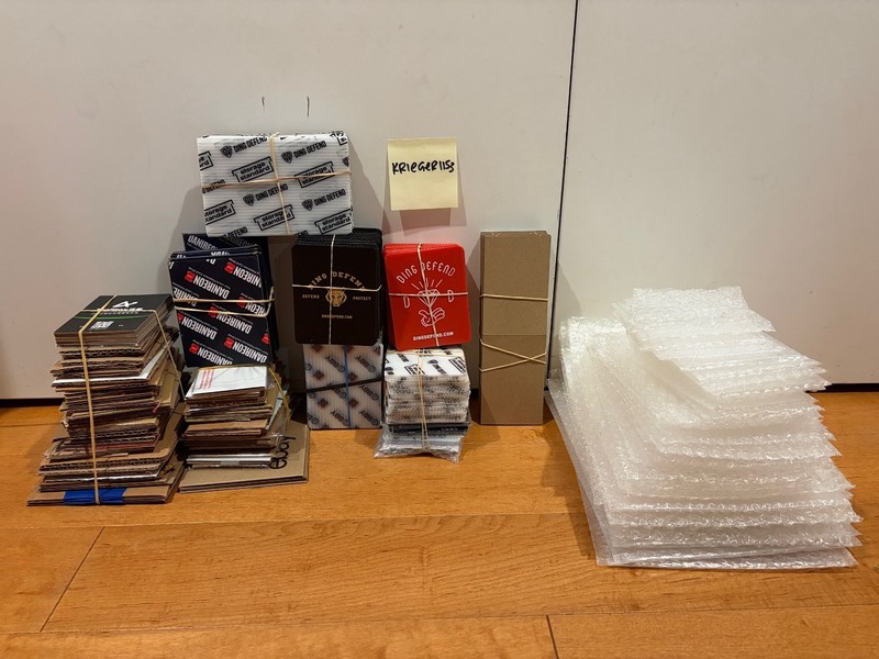 LARGE LOT Pokemon TCG Sports Card Shipping Protectors Ding Defender Hobby Armor