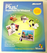 SEALED Microsoft Plus SuperPack Ultimate Enhancement Windows XP X10-83598 NEW