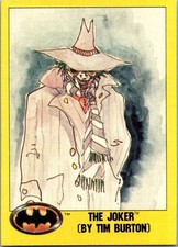 1989 Topps Batman Series 2 - The Joker (Costume Design)