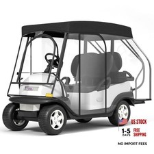 Golf Cart Enclosure - 2 2 Drivable Rain Cover for EZGO, Club Car - Durable