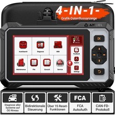 🔥2026 ANCEL FX6100 dispositivo diagnostico professionale per auto OBD2 tutto il sistema tedesco Active Test