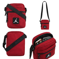 Nike Jordan Jumpman Airborne Crossbody Bag Red Gym Shoulder Unisex BNWT