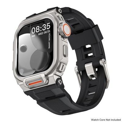 Metal Watch Case+Sports Strap For Apple Watch Ultra 3/2/1 49mm Series 11/10 46mm