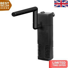 Aquarium 5W Internal Filter with Spray Bar - Perfect for Tanks Up to 70L