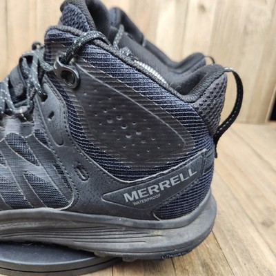 Merrell Nova 3 Tactical Mid Mens size 10.5 Waterproof Black  display picture 3