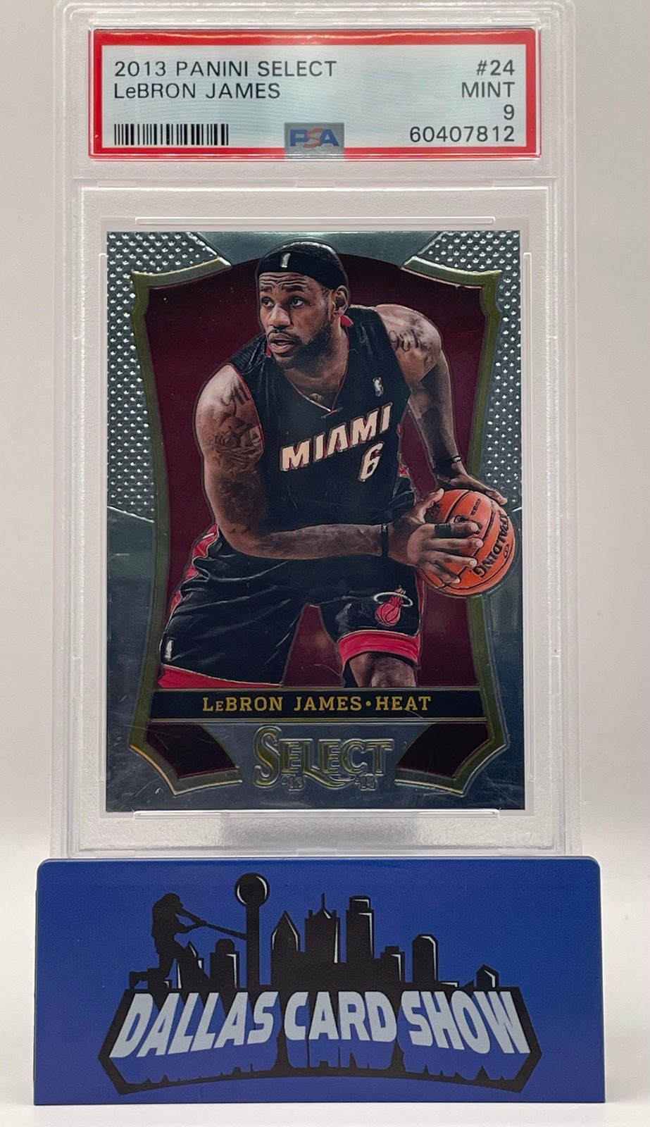 2013 Panini Select #24 LeBron James PSA 9