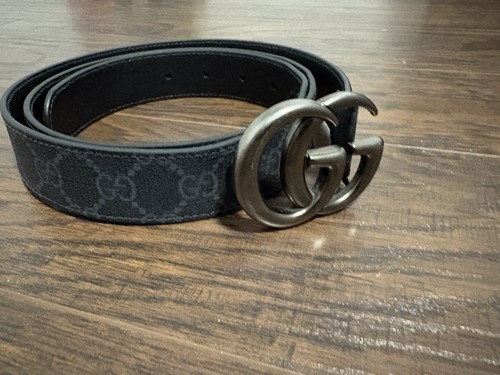 Gucci GG Marmont Reversible Supreme Belt Size 95cm