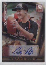 2011 Donruss Elite Extra Edition Yearbook Signatures 15/25 Matt Purke Auto 5h9
