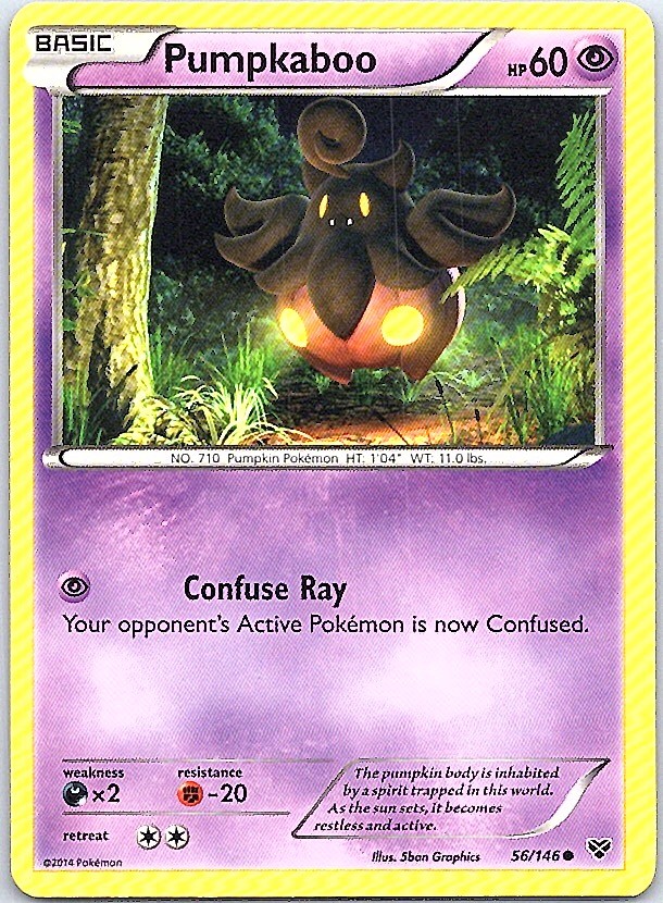 XY Base Set #56/146 Pumpkaboo
