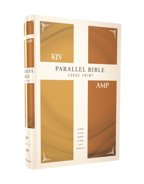 KJV, Amplified, Parallel Bible, Large Print, Hardcover, Red Letter by Zondervan