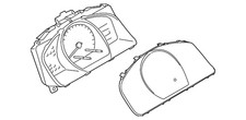 Genuine Nissan Instrument Cluster 24810-3lm0b Genuine Nissan Instrument Cluster 24810-3lm0b