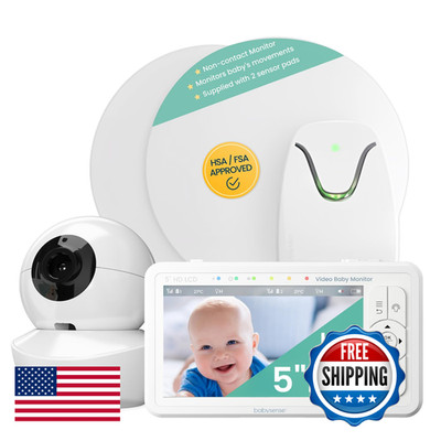 Babysense True Sleep Hd Fsa Baby Monitor Camera And Audio Baby Sleep Breathing