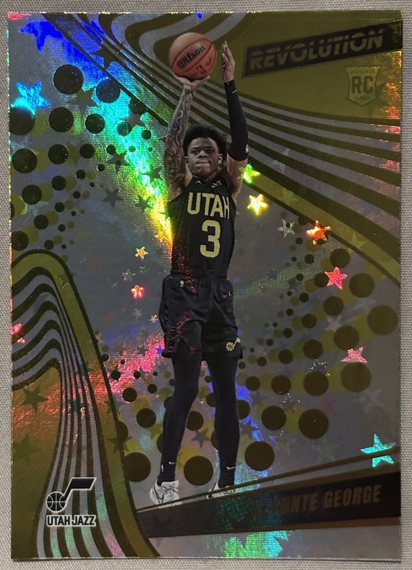 2023-24 Panini Revolution - Rookies Keyonte George #118 Astro (RC) Utah Jazz