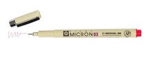 Sakura Pigma Micron Pen03,0.35mm-Available Red,Blue,Black