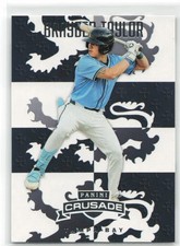 2025 Panini Crusade Brayden Taylor #118 Tampa Bay Rays