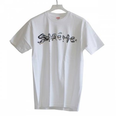 Supreme New Supreme Liquid Tee T shirt White M R2A 257093 | eBay