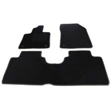 SCHÖNEK Veloursmatten Textilmatten Fußmatten für SMART #1 (JL7000) 3-teilig