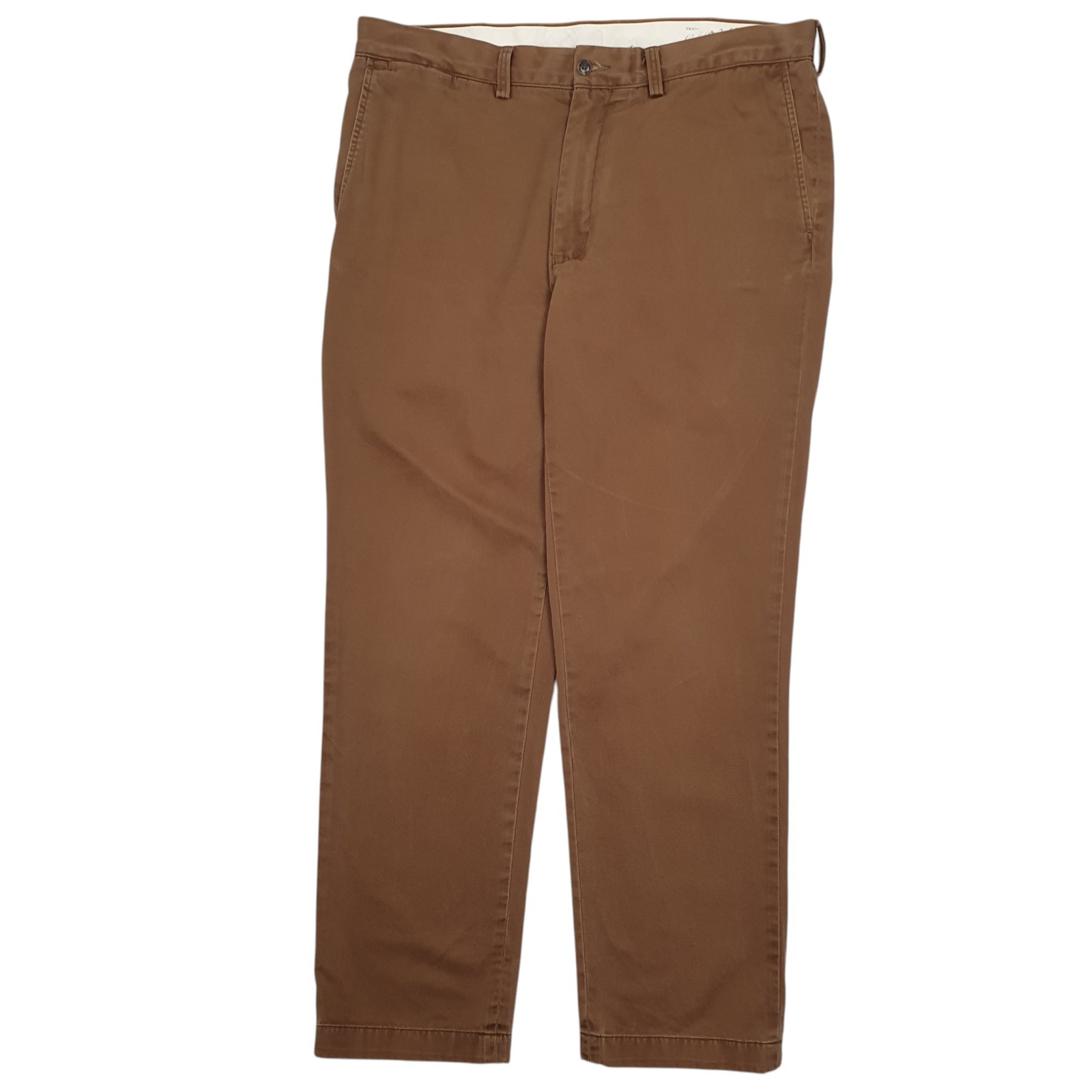 POLO RALPH LAUREN Chino Trousers Brown Mens W36 L32