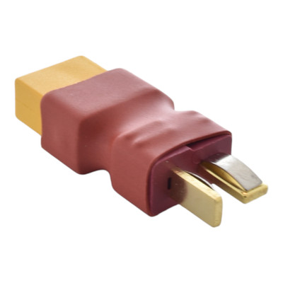 No Wires Connector - XT60 / XT-60 Female to Male T-Plug Adapter (Deans Style)