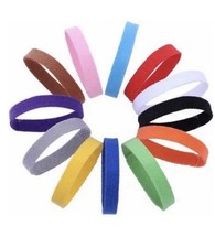 Portable Puppy Collars 12pcs Identification Band Soft Adjustable Length