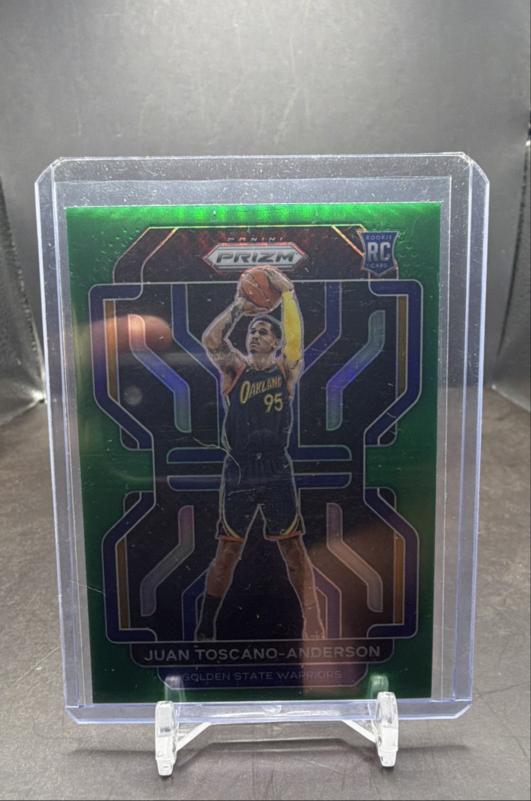 2021-22 Panini Prizm - Juan Toscano-Anderson #295 Green Prizm (RC)