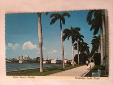 Palm Beach Florida 1977 Vintage Postcard