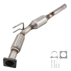 High flow For Volkswagen Jetta 2.5L Catalytic Converter & Flex Pipe 2005-2014