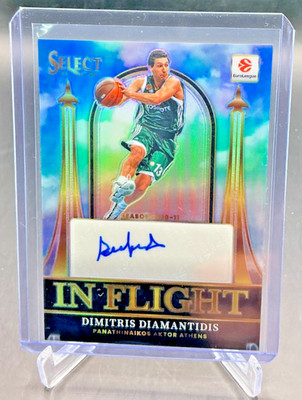 2025/26 Panini Select Euroleague In Flight DIMITRIS DIAMANTIDIS Auto 21/99