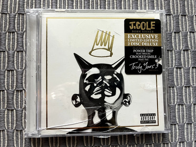 BORN SINNER (Limited Ed., Deluxe) by J. Cole (2CD, 2013, Columbia) SEALED