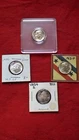 Lot Of 4 - 90% Silver Roosevelt Dimes - All B.U. inc. 1954-S, 1962, 1946m & 1963